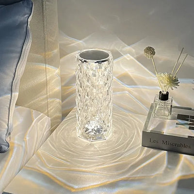 Kristallight™ - Draadloze oplaadbare tafellamp