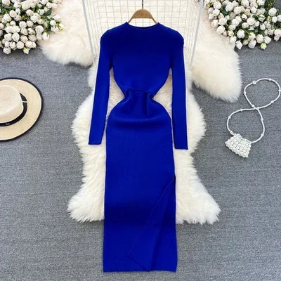 Bella bodycon knit jurk