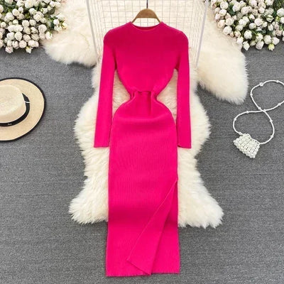 Bella bodycon knit jurk