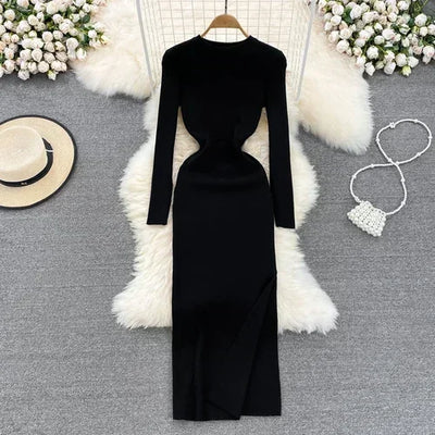 Bella bodycon knit jurk