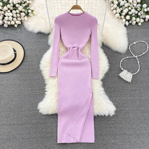 Bella bodycon knit jurk