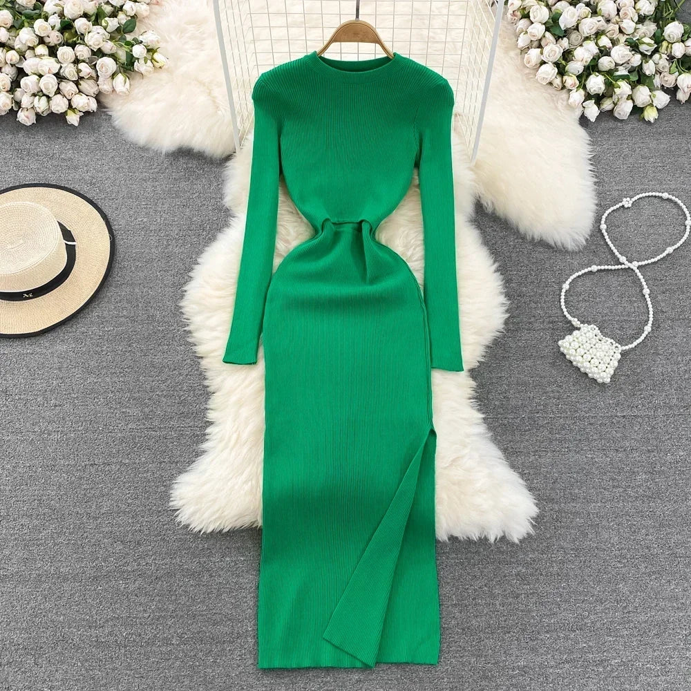 Bella bodycon knit jurk