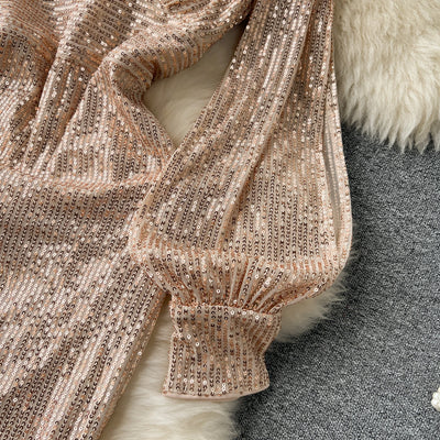 Bella Bodycon pailletten jurk