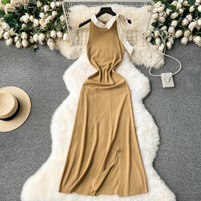 Sweet bow Halter jurk