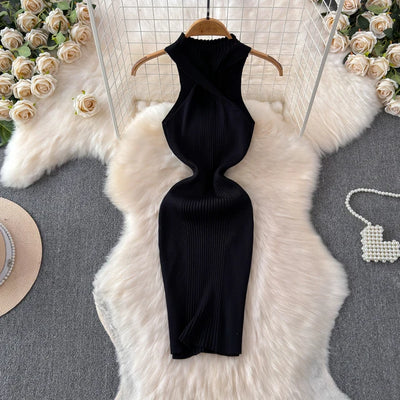 Bella Lace-up  Bodycon jurk