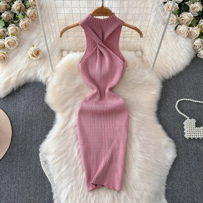 Bella Lace-up  Bodycon jurk