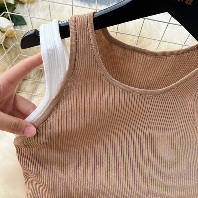 Bella Gebreide Elastische Bodycon Jurk