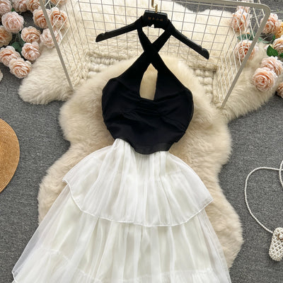 Bella Halter Bodycon Ruffle