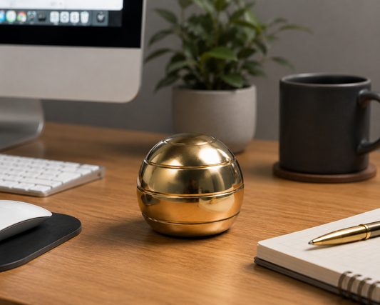 Kinetic gouden bol