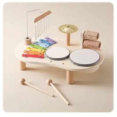 Houten baby muziekinstrumenten speelgoed