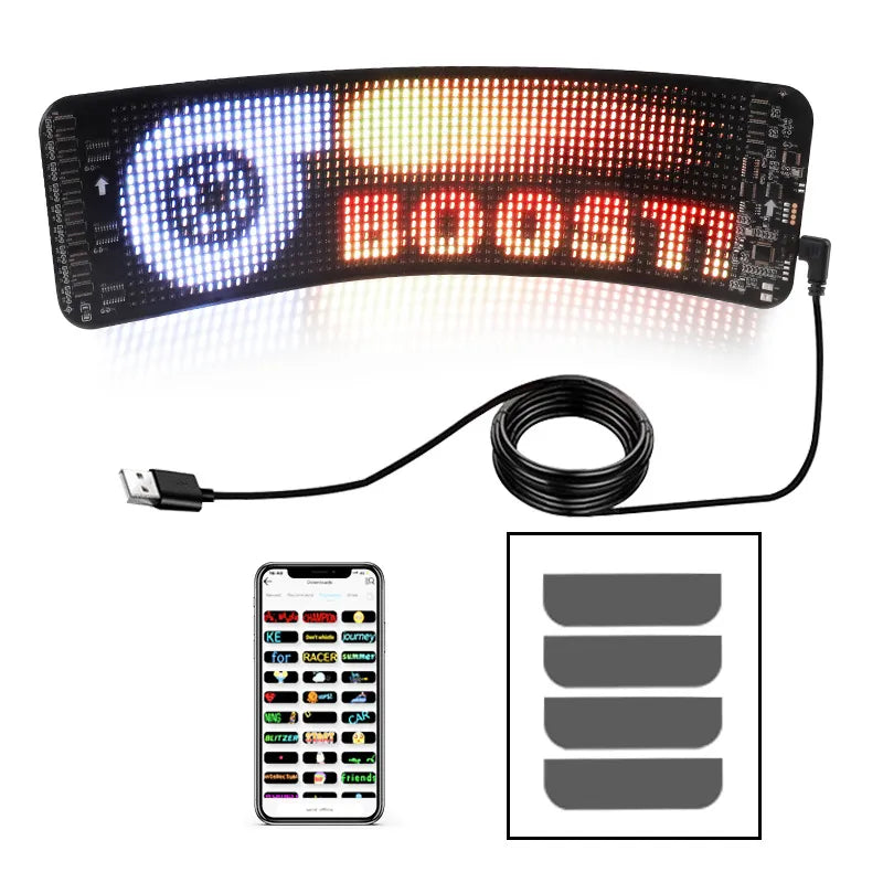 Programmable Car LED Sign