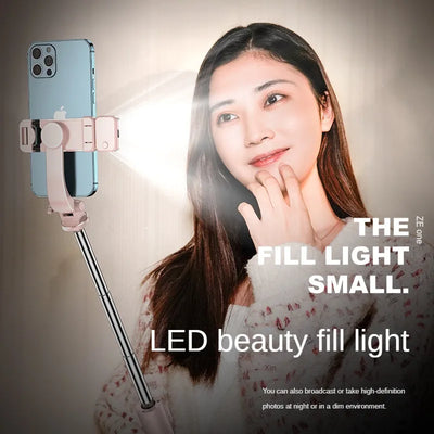 Selfie Stick Met Statief Voor Mobiele Telefoon Draadloze Bluetooth Voor Xiaomi Huawei Iphone Ios Android Stabilisator Mobiele Telefoon