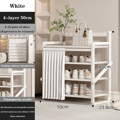 Opvouwbare meerlaagse Schoenenrek