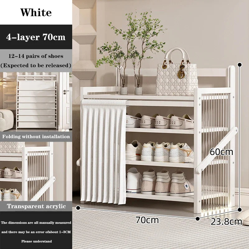 Opvouwbare meerlaagse Schoenenrek