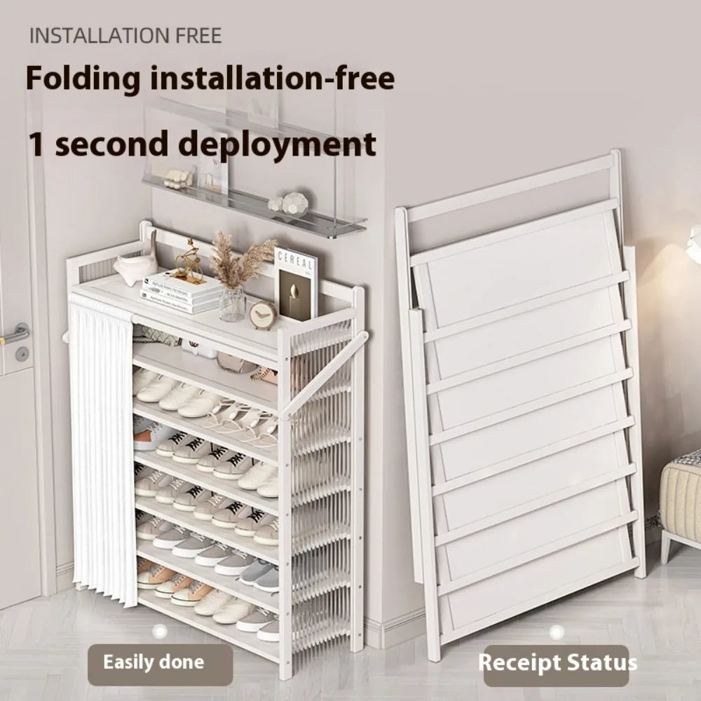 Opvouwbare meerlaagse Schoenenrek
