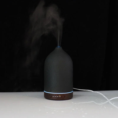 Keramische Aroma Diffuser Automatische Kleine Luchtbevochtiger Hotel Lucht Frisse Etherische Olie Timing Kleurrijke Lichten Diffuser