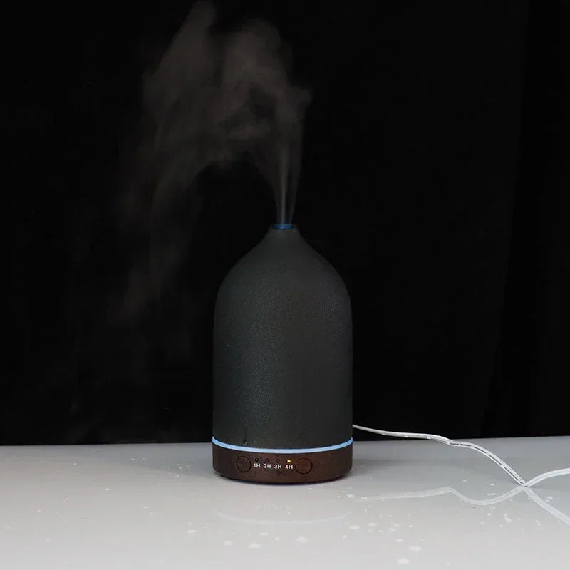 Keramische Aroma Diffuser Automatische Kleine Luchtbevochtiger Hotel Lucht Frisse Etherische Olie Timing Kleurrijke Lichten Diffuser