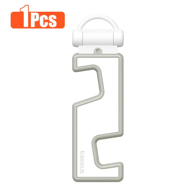 Baseus Telefoon Stand Draagbare Opvouwbare Licht Dunne Mount Stabiele Tafelstandaard Voor Iphone 15 Pocket Universele Mini Mobiele Telefoon Houders