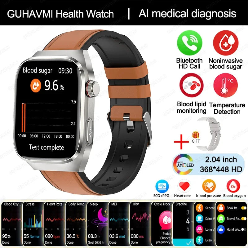 Nieuwe ECG 650 Mah Sport Smartwatch