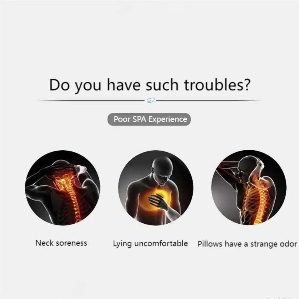 Massage Kussen  U Vorm Traagschuim Gezichtskussen