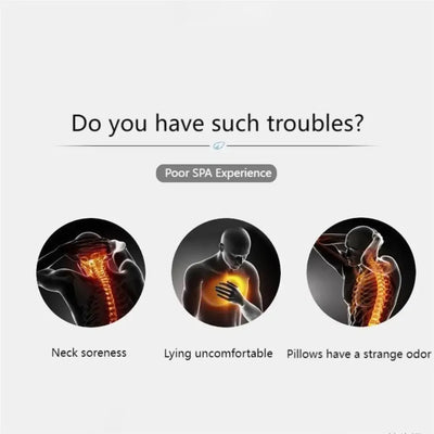 Massage Kussen  U Vorm Traagschuim Gezichtskussen