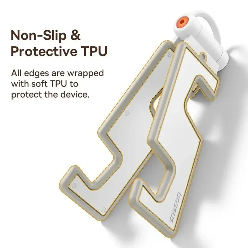 Baseus Telefoon Stand Draagbare Opvouwbare Licht Dunne Mount Stabiele Tafelstandaard Voor Iphone 15 Pocket Universele Mini Mobiele Telefoon Houders