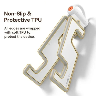 Baseus Telefoon Stand Draagbare Opvouwbare Licht Dunne Mount Stabiele Tafelstandaard Voor Iphone 15 Pocket Universele Mini Mobiele Telefoon Houders