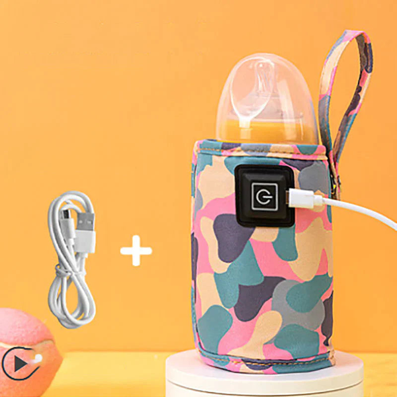 Draagbare USB Melkverwarmer - Warm uw melk overal op!