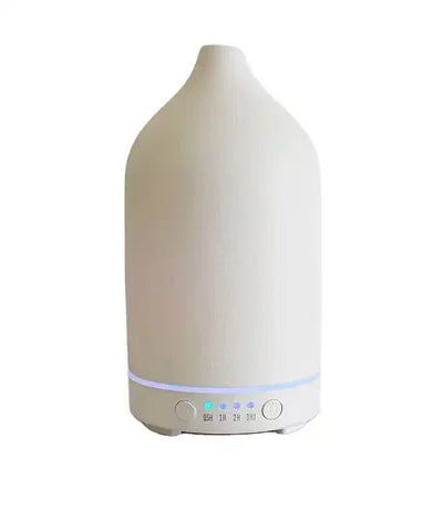 Keramische Aroma Diffuser Automatische Kleine Luchtbevochtiger Hotel Lucht Frisse Etherische Olie Timing Kleurrijke Lichten Diffuser