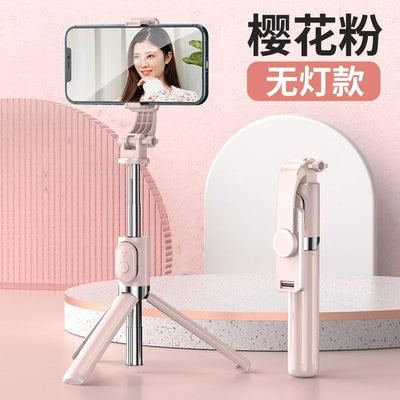 Selfie Stick Met Statief Voor Mobiele Telefoon Draadloze Bluetooth Voor Xiaomi Huawei Iphone Ios Android Stabilisator Mobiele Telefoon