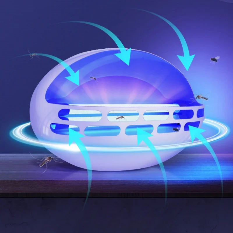 Wandgemonteerde Zelfklevende Muggenvanger Led-Licht