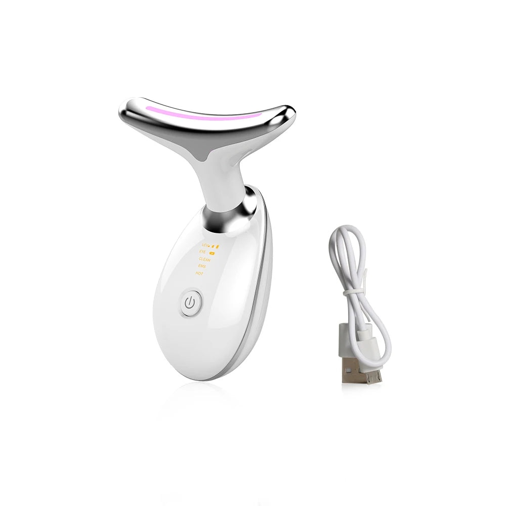 Face Lifting Machine Ems Gezichts Microcurrent Apparaat Nek Gezicht Lifting Massager Huid Strakker Anti-Rimpel Dubbele Kin Remover