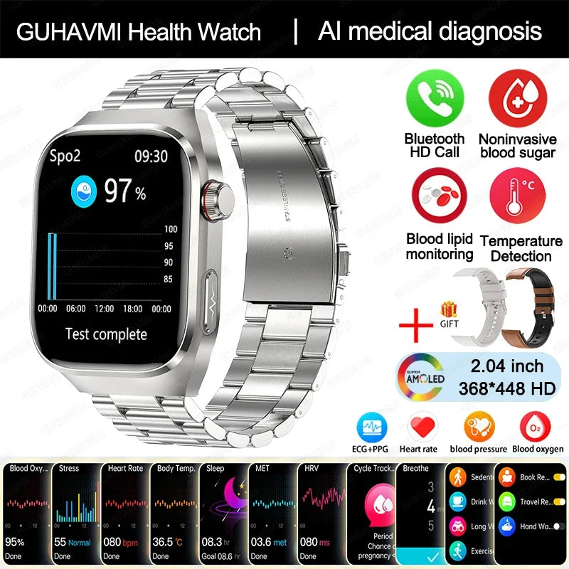 Nieuwe ECG 650 Mah Sport Smartwatch