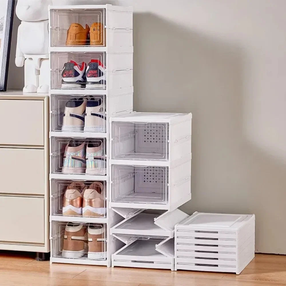 1/3/6 Lagen Schoenen Box Opvouwbare Organizer