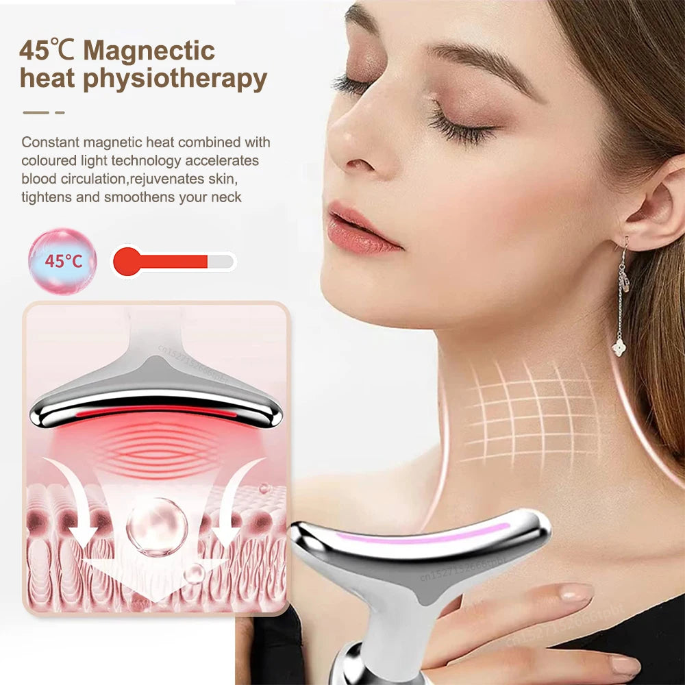 Face Lifting Machine Ems Gezichts Microcurrent Apparaat Nek Gezicht Lifting Massager Huid Strakker Anti-Rimpel Dubbele Kin Remover