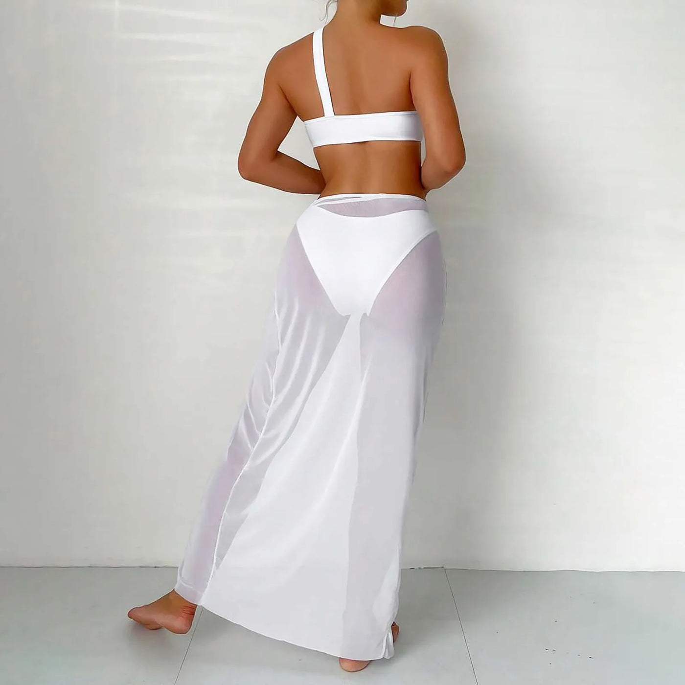 Bella Strapless 3 delig bikini met strandrok