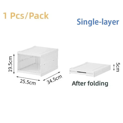 1/3/6 Lagen Schoenen Box Opvouwbare Organizer