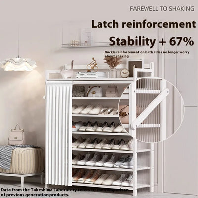 Opvouwbare meerlaagse Schoenenrek