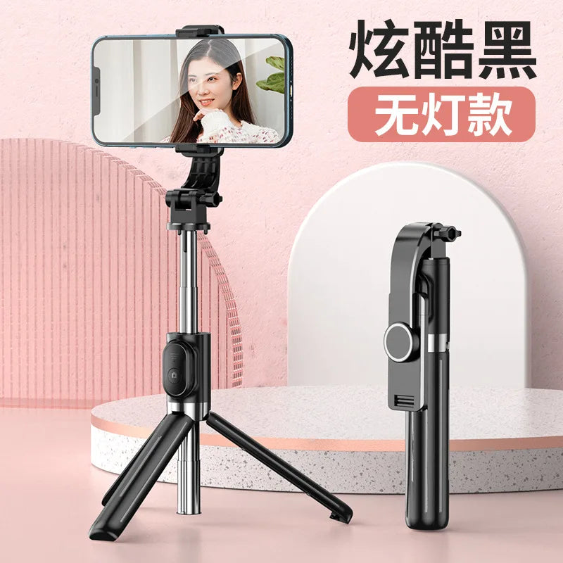 Selfie Stick Met Statief Voor Mobiele Telefoon Draadloze Bluetooth Voor Xiaomi Huawei Iphone Ios Android Stabilisator Mobiele Telefoon