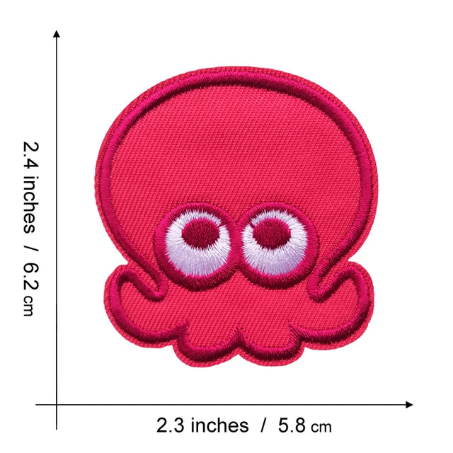 Splatoon Patch stoffen voor kleding accessoires