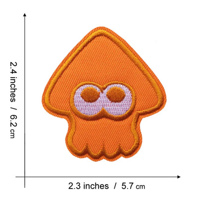 Splatoon Patch stoffen voor kleding accessoires