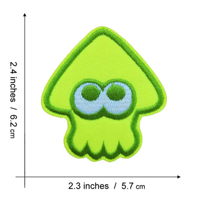 Splatoon Patch stoffen voor kleding accessoires