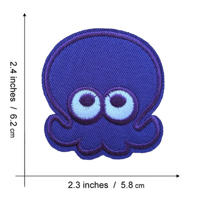 Splatoon Patch stoffen voor kleding accessoires