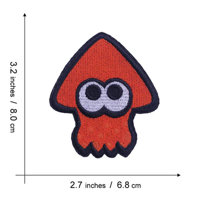 Splatoon Patch stoffen voor kleding accessoires