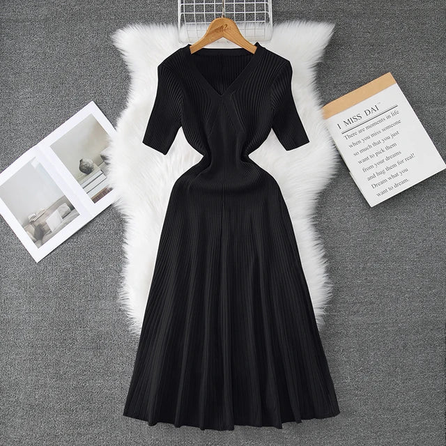 Bella Vintage Elegante Stretch jurk