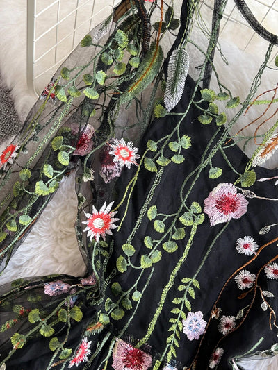 Bella Vintage Long Sleeve  jurk