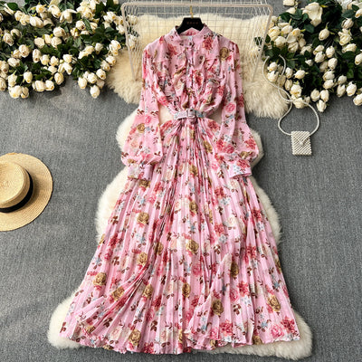 Bella vintage Puff Sleeve jurk