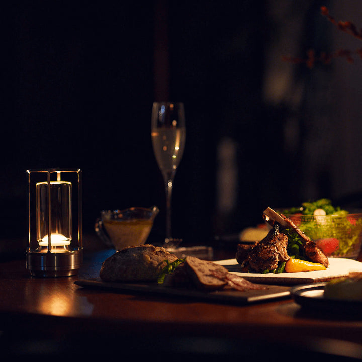 Qandlelight™ - Draadloze oplaadbare tafellamp