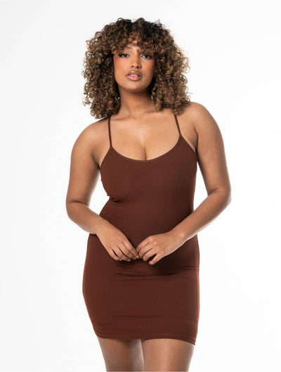 Shapewear Slip Mini-Jurk