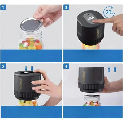 SmartJar™ | Vacuümsealer Voor Potten